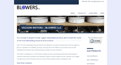 Desktop Screenshot of blowersinc.com